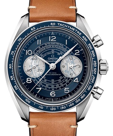 omega speedmaster chronoscope blue